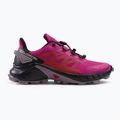 Buty do biegania damskie Salomon Supercross 4 very berry/black/quail 2