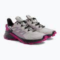 Buty do biegania damskie Salomon Supercross 4 GTX ashes of roses/b 5