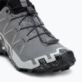 Buty do biegania męskie Salomon Speedcross 6 Wide quiet shade/black/pearl blue 7