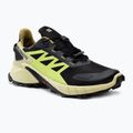 Buty do biegania męskie Salomon Supercross 4 GTX black/leek green/acid lime