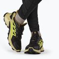 Buty do biegania męskie Salomon Supercross 4 GTX black/leek green/acid lime 3