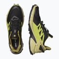 Buty do biegania męskie Salomon Supercross 4 GTX black/leek green/acid lime 12