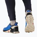 Buty do biegania męskie Salomon Supercross 4 GTX nautical blue/black/rainy 4