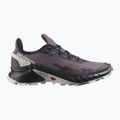 Buty do biegania damskie Salomon Alphacross 4 moonscape/black/lunr 10