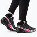 Buty do biegania damskie Salomon Speedcross 6 ebony/white/very berry 4
