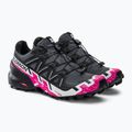 Buty do biegania damskie Salomon Speedcross 6 ebony/white/very berry 6