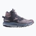 Buty turystyczne damskie Salomon Predict Hike Mid GTX quail/night sky/astral aura 12