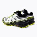 Buty do biegania męskie Salomon Speedcross 6 black/white/acid lime 3
