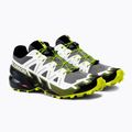 Buty do biegania męskie Salomon Speedcross 6 black/white/acid lime 5