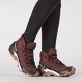 Buty trekkingowe damskie Salomon Cross Hike MID GTX 2 bitter chocolate/ mocha mousse 10