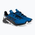 Buty do biegania męskie Salomon Supercross 4 GTX lapis blue/black/white 6