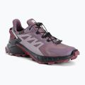 Buty do biegania damskie Salomon Supercross 4 GTX moonscape/black