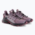 Buty do biegania damskie Salomon Supercross 4 GTX moonscape/black 6