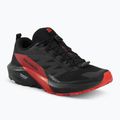Buty do biegania męskie Salomon Sense Ride 5 black/fiery red/black