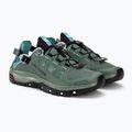 Buty turystyczne damskie Salomon Techamphibian 5 laurel wreath/arctic ice/marine blue 6