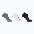 Skarpety Salomon Everyday Low 3 pary black/white/med grey