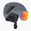 Kask narciarski Salomon Pioneer LT Visor ebony/red 4