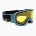Gogle narciarskie dziecięce Salomon Lumi Flash Jr atlantic blues/flash yellow