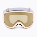 Gogle narciarskie dziecięce Salomon Lumi Flash Jr tropical peach/flash gold 2