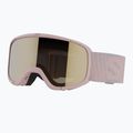 Gogle narciarskie dziecięce Salomon Lumi Flash Jr tropical peach/flash gold 5