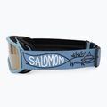 Gogle narciarskie dziecięce Salomon Rio Jr smoke blue/flash gold 4