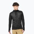 Kurtka hybrydowa męska Salomon Elixir Hybrid Hoodie Insulated deep black