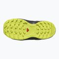 Buty trekkingowe dziecięce Salomon Xa Pro V8 Mid CSWP black/deep lichen green/safety yellow 5