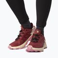Buty do biegania damskie Salomon Supercross 4 GTX cow hide/syrah/blush 2
