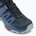 Buty trekkingowe męskie Salomon X Ultra 4 GTX carbon/bering sea/pearl blue 7