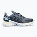 Buty do biegania damskie Salomon Supercross 4 grisaille/white/cashmere blue 2
