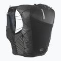 Kamizelka do biegania damska Salomon Active Skin 12 Set black/metal 2
