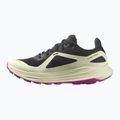 Buty do biegania damskie Salomon Ultra Flow black/transparent yellow/rose violet 10