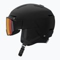 Kask narciarski Salomon Osmo Pro Sigma Photo black/poppy red 3