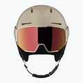 Kask narciarski Salomon Osmo Pro Sigma Photo light bronze met/black/poppy red 4