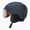 Kask narciarski Salomon Osmo dress blue/flash tonic orange 4
