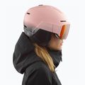 Kask narciarski Salomon Osmo heavenly pink/black/flash tonic orange 7