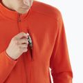 Bluza trekkingowa męska Salomon Essential Lightwarm FZ cherry tomato 3