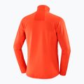 Bluza trekkingowa męska Salomon Essential Lightwarm FZ cherry tomato 6