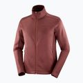 Bluza trekkingowa męska Salomon Essential Midwarm Fz rum raisin 6