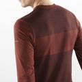 Longsleeve termoaktywny męski Salomon Essential Wool rum raisin 3