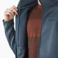 Bluza trekkingowa męska Salomon Essential Midwarm Fz midnight navy 5