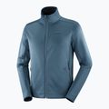 Bluza trekkingowa męska Salomon Essential Midwarm Fz midnight navy 6