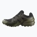 Buty do biegania męskie Salomon Speedcross 6 GTX black/peat/deep lichen green 3