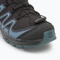 Buty trekkingowe dziecięce Salomon XA PRO V8 Mid WP black/neptune/alaskan blue 7