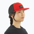 Czapka z daszkiem Salomon Trucker Flat cherry tomato/deep black 2