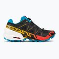 Buty do biegania męskie Salomon Speedcross 6 black/white/transcend blue 2