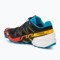 Buty do biegania męskie Salomon Speedcross 6 black/white/transcend blue 3