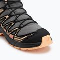 Buty trekkingowe dziecięce Salomon XA Pro V8 Winter CSWP pewter/black/peach fuzz 7