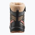 Buty trekkingowe dziecięce Salomon XA Pro V8 Winter CSWP pewter/black/peach fuzz 10