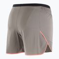 Spodenki do biegania damskie Salomon Sense Aero 5" iron/neon flame 7